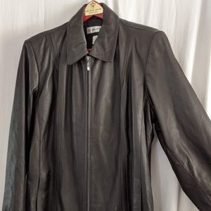 Posh Leather jacket women’s  XL Preston and york